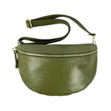 Italian Leather Crossbody Sling