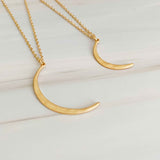 Glam Boho Crescent Necklaces