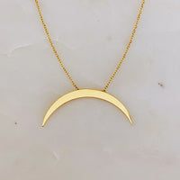 Glam Boho Crescent Necklaces