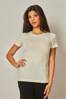 Seamless Round Neck Short Sleeve Top