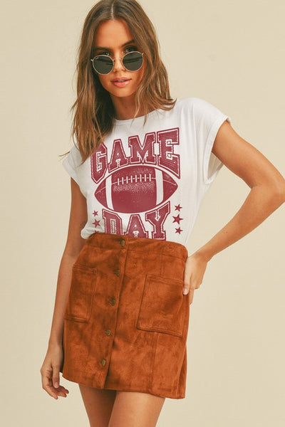 Football Roll Sleeve Tee