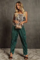 Gucci Green Satin Pants