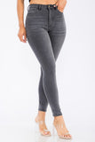 Dark Grey Stretch Denim