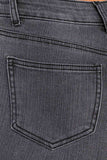 Dark Grey Stretch Denim