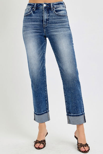 Tummy Control High Rise Straight Jean