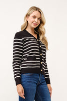 Striped Cardigan with pockets