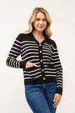 Striped Cardigan with pockets