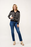 Striped Cardigan with pockets