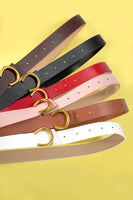 Gold Horseshoes Belt