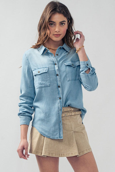 Chambray Button Down