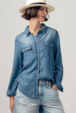 Chambray Button Down