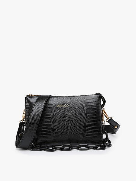 Izzy Lizard Crossbody