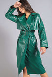 Wicked Green Vegan Trench