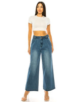 Crop Trouser Denim